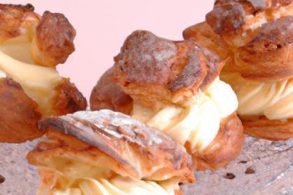 The Art of Choux à la Crème: Cream-Filled French Delights