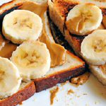 The Ultimate Peanut Butter & Banana Toast Sandwich Delight