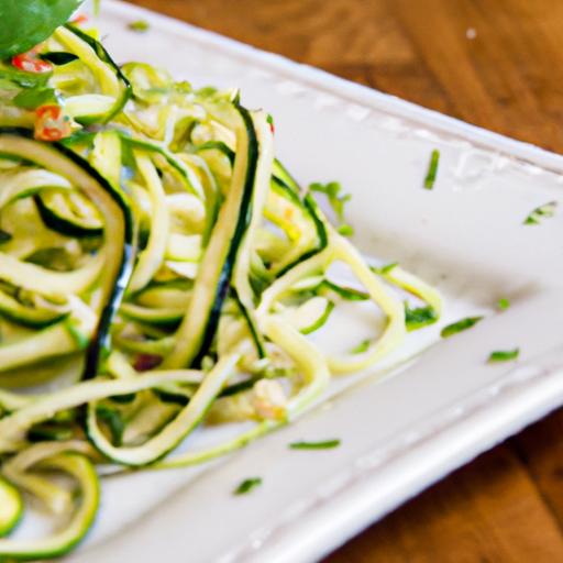 Zucchini Noodles Delight: Saucy Twists for Healthy Meals