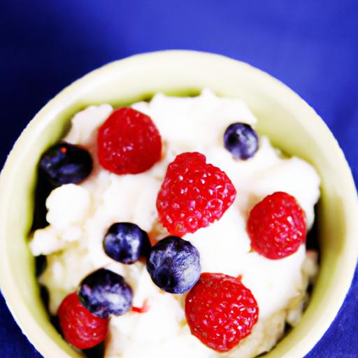 Berry Bliss: enjoying Fat-Free Cottage Cheese delights