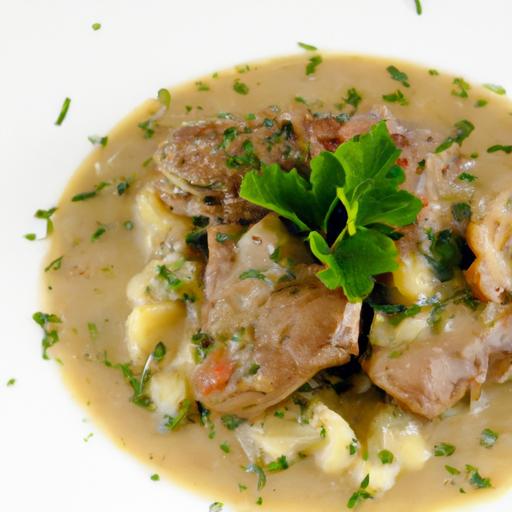Classic Veal blanquette Recipe: Wine-Free and Flavorful