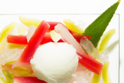 Refreshing Bliss: The Art and Science of Fruit Sorbet