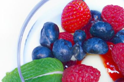 Indulgent Keto Panna Cotta with Fresh Berries Delight