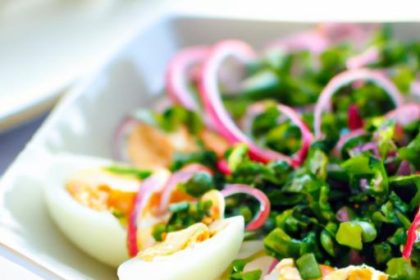 Elevate Your Lunch: Delicious Egg Salad with Fresh Chives