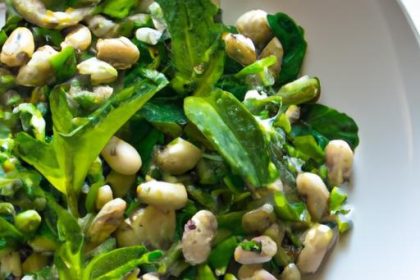 Fresh Fava Bean & Mint Salad: A Vibrant Spring Delight