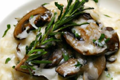 Decadent Creamy Mushroom Risotto: A Culinary Delight