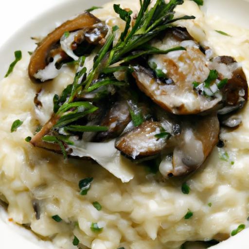 Decadent Creamy Mushroom Risotto: A Culinary Delight