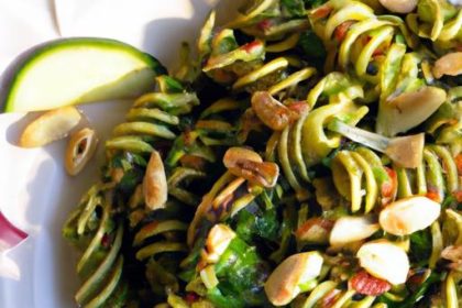 Fresh & Flavorful: The Ultimate Vegan Pesto Pasta Salad