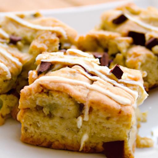 Decadent Blondies with Melting White Chocolate Chips
