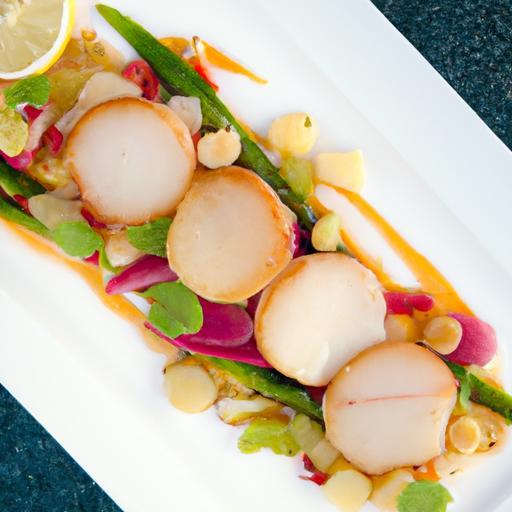 Zesty Elegance: Exploring Citrus Scallop Carpaccio Delights