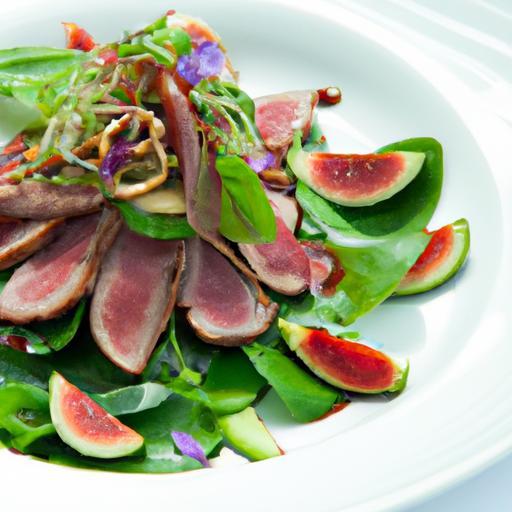 Smoked Duck & Fig Salad: A Savory Twist on Fresh Flavors