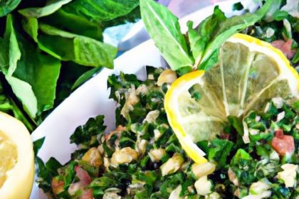 Refreshing Lebanese Mint Tabouleh: A Zesty Herb Delight