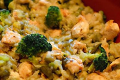 Hearty Chicken Broccoli Rice Casserole: A Comfort Classic