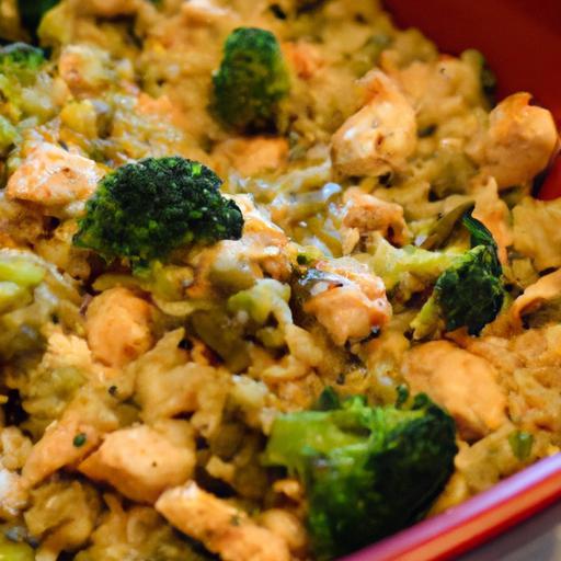 Hearty Chicken Broccoli Rice Casserole: A Comfort Classic