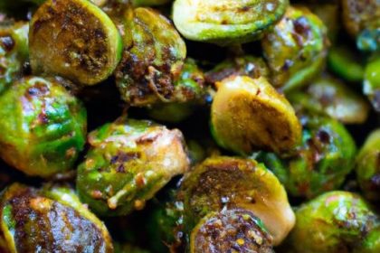 Tangy Balsamic Roasted Brussels Sprouts: A Flavor Boost