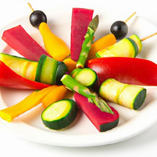 Bright Bites: Crafting Colorful Vegetable Rainbow Sticks