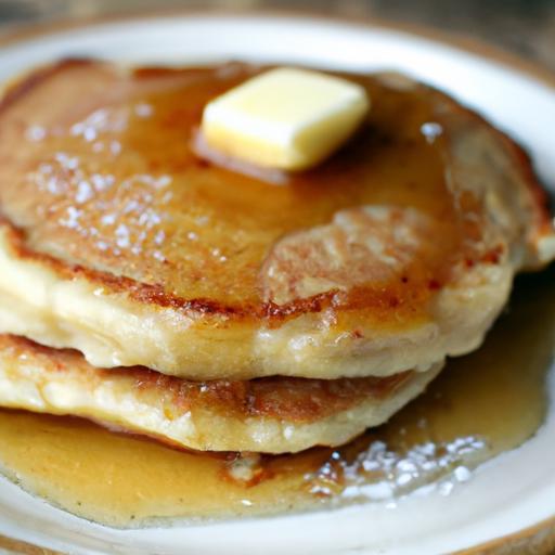 Fluffy Vegan Pancakes: Perfect Pairing with Maple Syrup