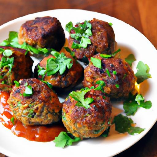 Mild Vegetarian Meatballs: Savory Bites with Gentle Flavor