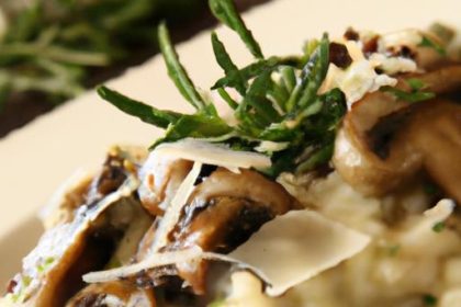 Decadent Creamy Mushroom Risotto: A Timeless Comfort Dish