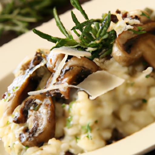 Decadent Creamy Mushroom Risotto: A Timeless Comfort Dish