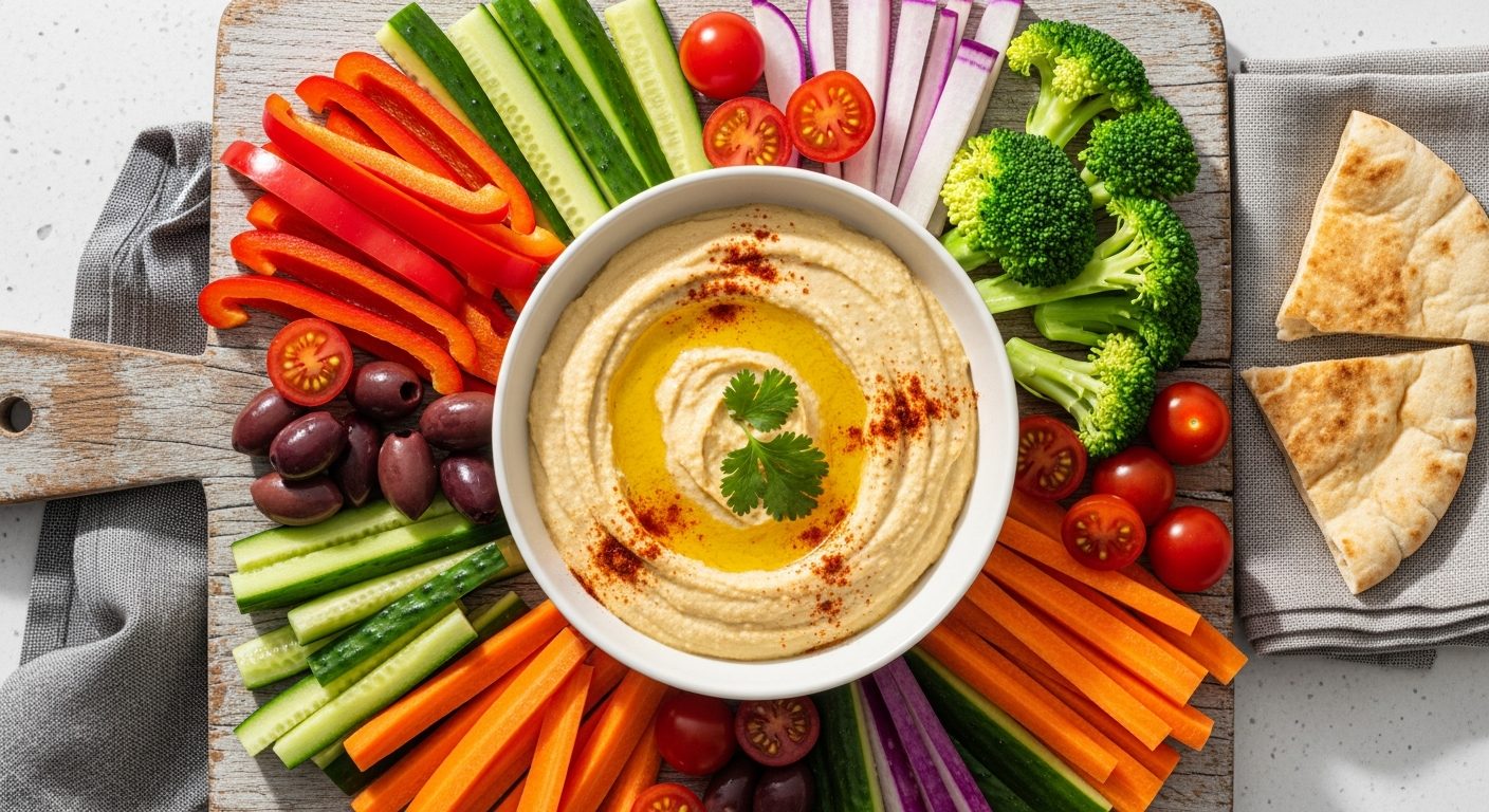 Hummus & Veggie Bliss
