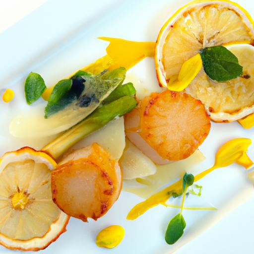 Zesty Elegance: Exploring Citrus Scallop Carpaccio Delights