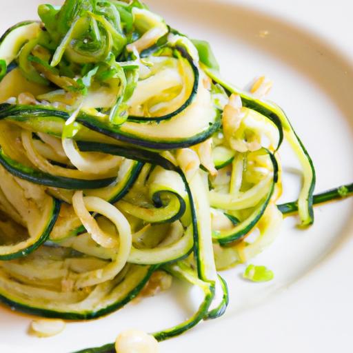 Zucchini Noodles with Sauce: A Fresh Twist on ⁣Pasta Classics