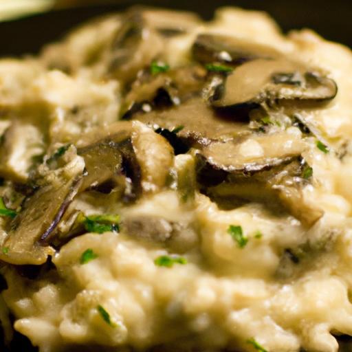 Decadent Creamy Mushroom Risotto: A Culinary delight