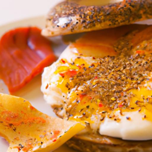 crunchy Flavor Boost: Everything Bagel Spiced Hard Eggs