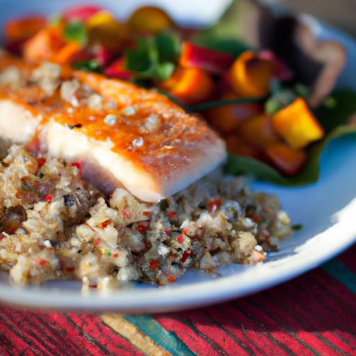 Fresh and⁤ Flavorful: Grilled Salmon Quinoa Salad Recipe