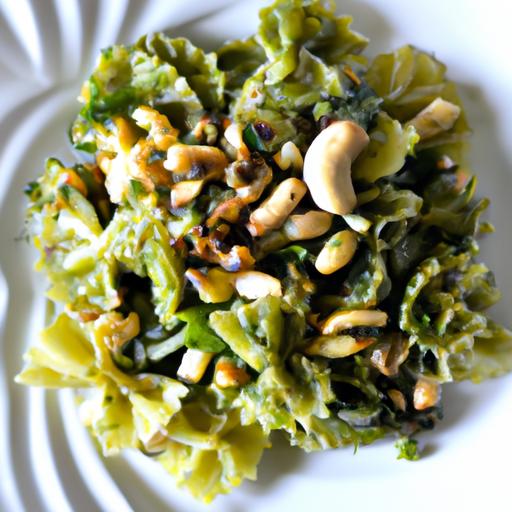 Fresh & Flavorful: The Ultimate Vegan Pesto Pasta Salad