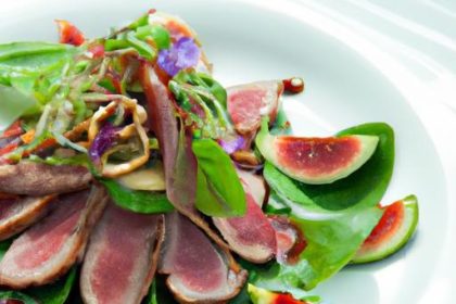 Smoked Duck & Fig Salad: A Savory Twist on Fresh Flavors