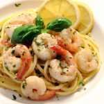 Savor the Zesty Delight of Shrimp Scampi with Linguine