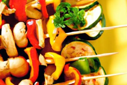 Grilled Tofu Veggie Skewers: A Colorful Plant-Powered Feast