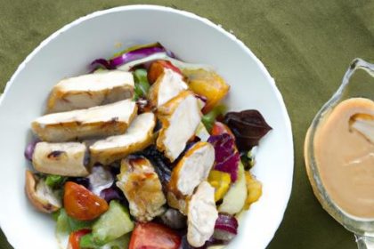 Savor the Flavor: Grilled Chicken Salad with Zesty Balsamic