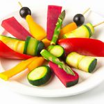 Bright Bites: Crafting Colorful Vegetable Rainbow Sticks