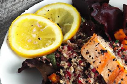 Fresh and Flavorful: Grilled Salmon Quinoa Salad Recipe